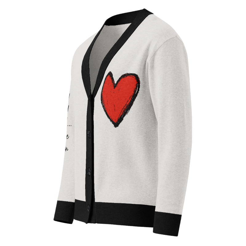 J316 Knitted cardigan (allow 2.5 weeks delivery)