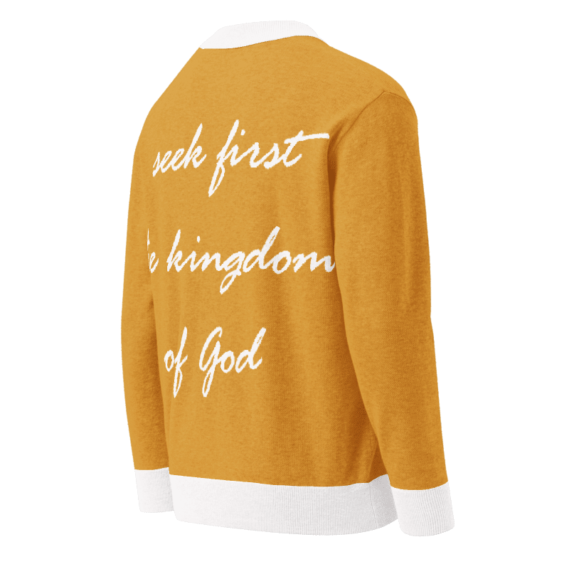 Kingdom Knitted cardigan (allow 2.5 weeks delivery)