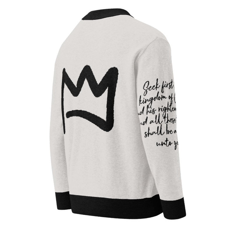Kingdom Knitted cardigan (allow 3 weeks delivery)