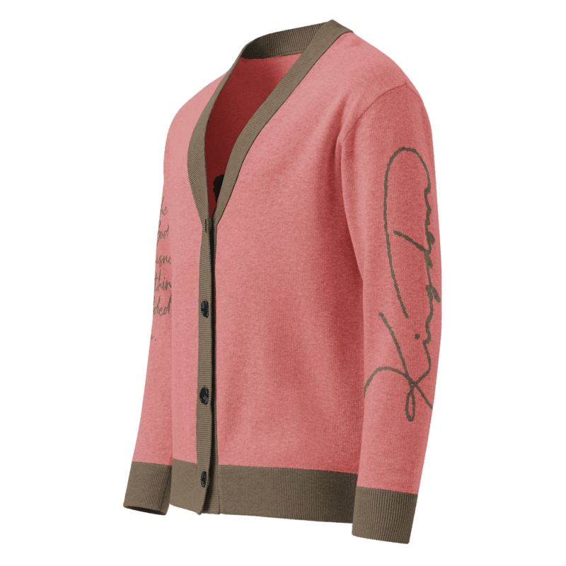 Kingdom Knitted cardigan (allow 3 weeks delivery)(Seek first the Kingdom of God...)