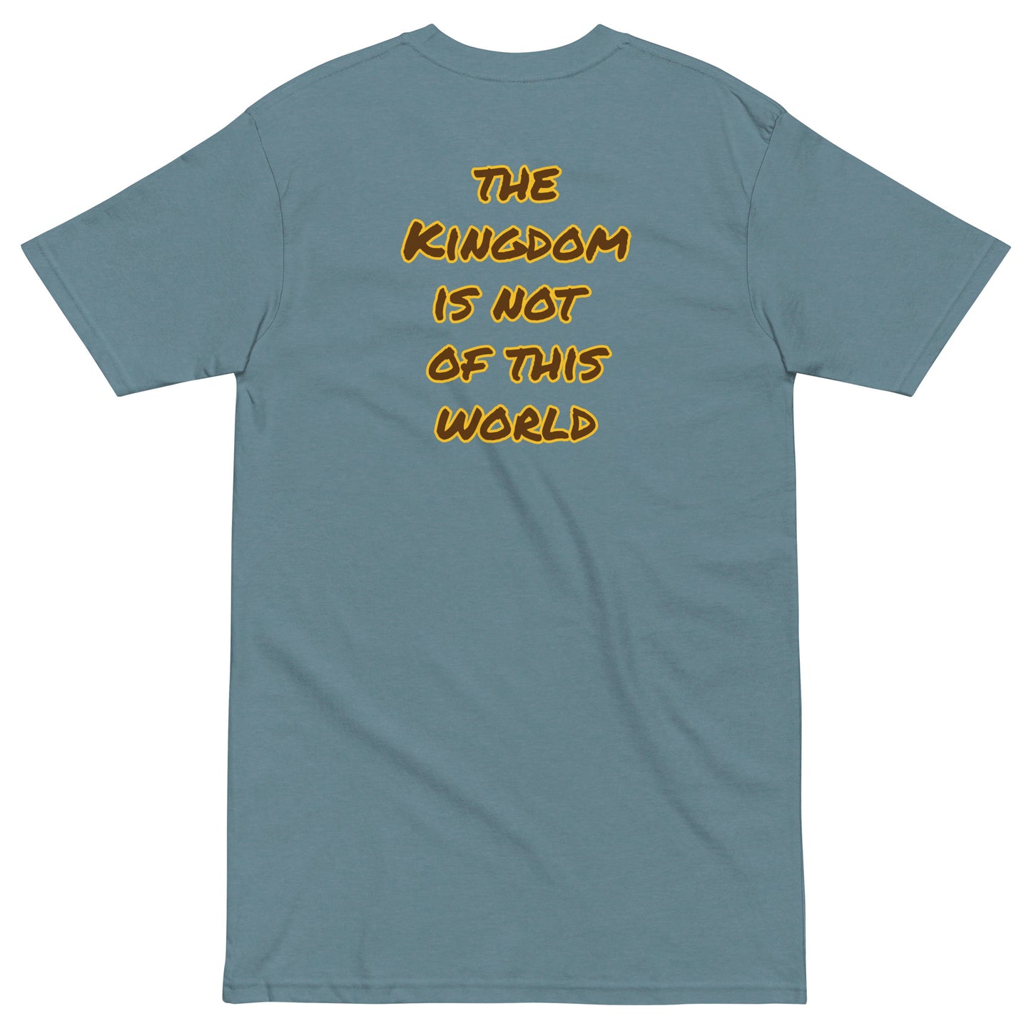 Kingdom Men’s premium heavyweight tee