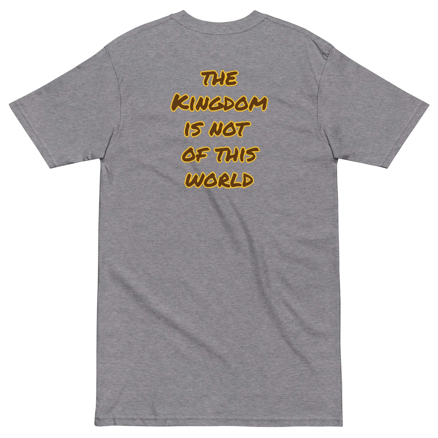 Kingdom Men’s premium heavyweight tee